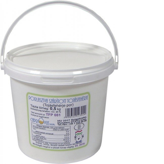 Capriovus tojásfehérje por (porlasztva szárított tojásfehérje 500g