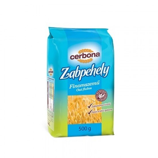 Cerbona zabpehely finom szemű 500g