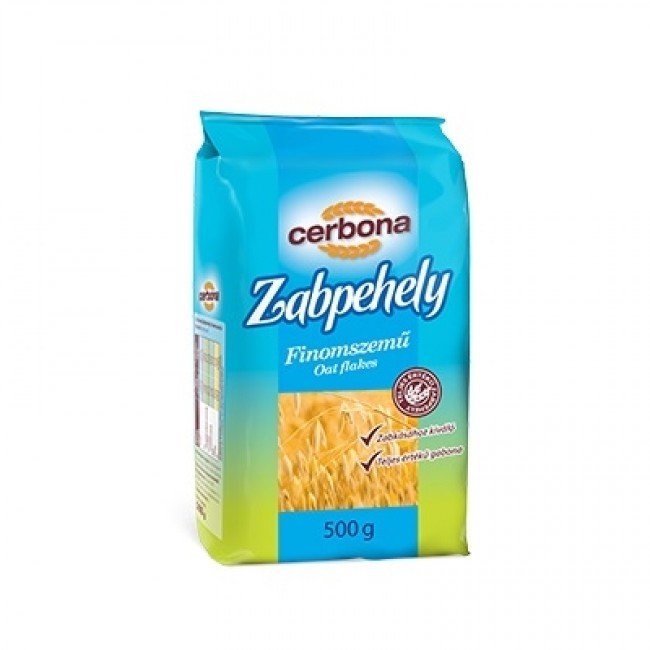 Cerbona zabpehely finom szemű 500g
