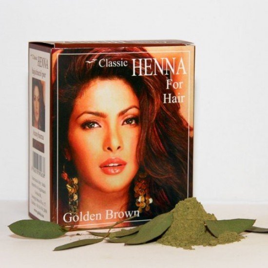 Classic henna aranybarna hajszínező 100g