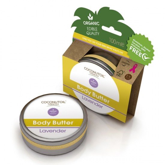 Coconutoil body butter - testvaj 100ml