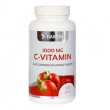 Damona c-vitamin 1000mg + 25mg csipkebogyó kivonat tabletta 100db
