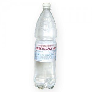 Desztillált viz 1500ml Desztillált viz 1500ml