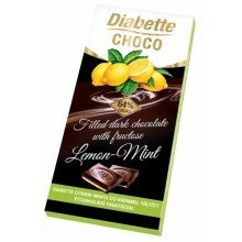 Diabette étcsoki citrom-menta 80g