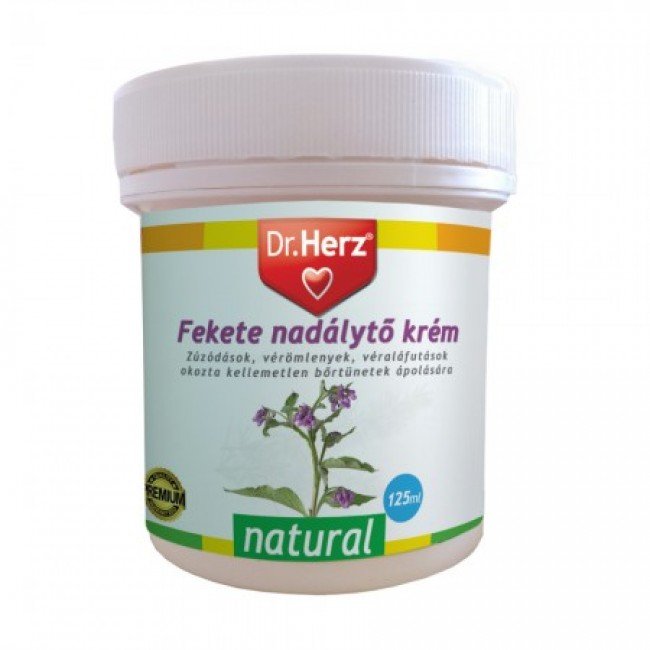 Dr.herz fekete nadálytő krém 125ml