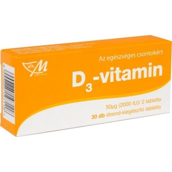 Dr.M prémium d3-vitamin tabletta 120db