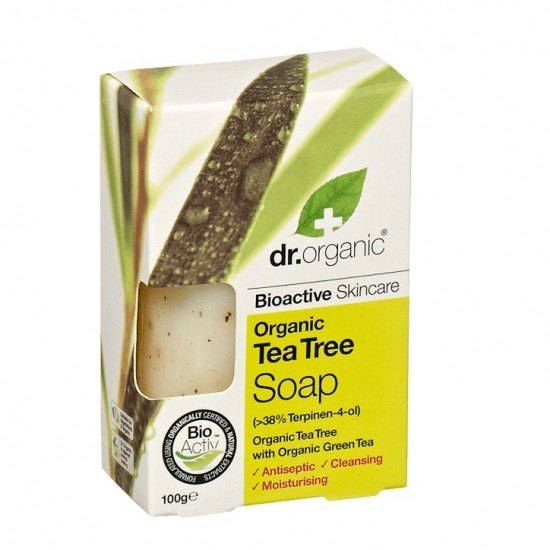 Dr.Organic bio teafa szappan 100g 