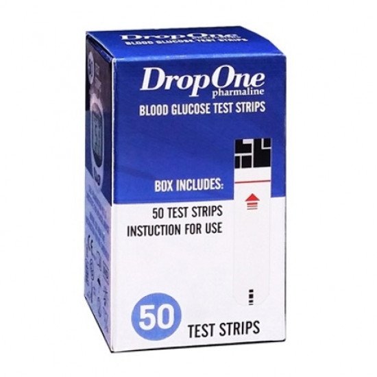 Drop one vércukorszint mérő tesztcsík 50db