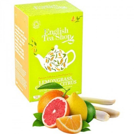 Ets bio citromfű tea gyömbér-Citrus 20 filter