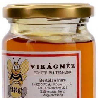 Bertalan propoliszos virágméz 250g