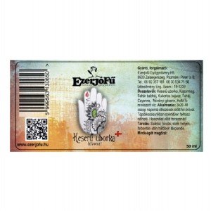 Ezerjófű Keserű uborka plusz kivonat 50ml Ezerjófű Keserű uborka plusz kivonat 50ml