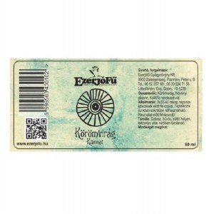 Ezerjófű Körömvirág kivonat 50ml Ezerjófű Körömvirág kivonat 50ml