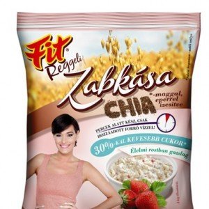 Fit reggeli zabkása chia mag-eper 65g
