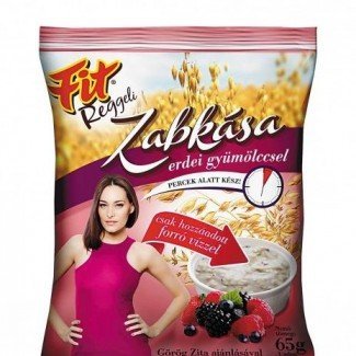 Fit reggeli zabkása erdei gyümölcsös 65g