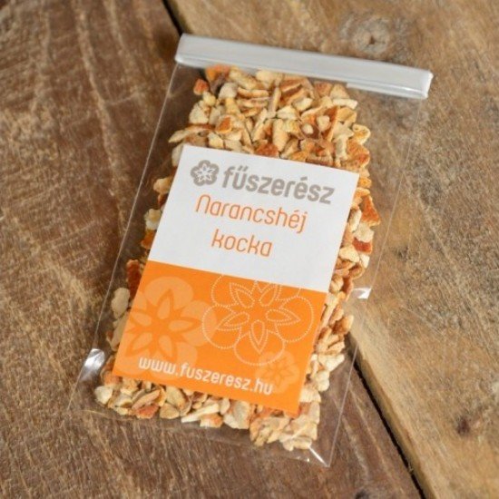 Fűszerész narancshéj kocka 10g