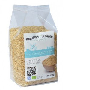 Greenmark bio basmati barnarizs 500g
