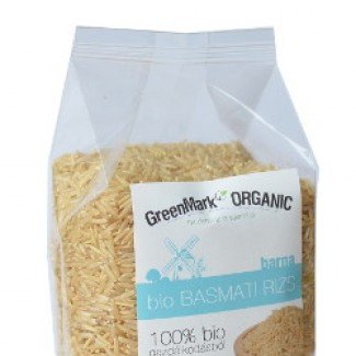 Greenmark bio basmati barnarizs 500g