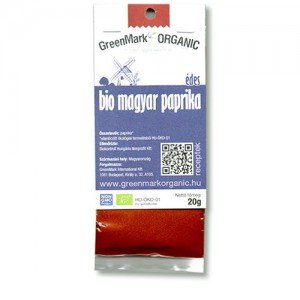Greenmark bio magyar paprika édes 10g