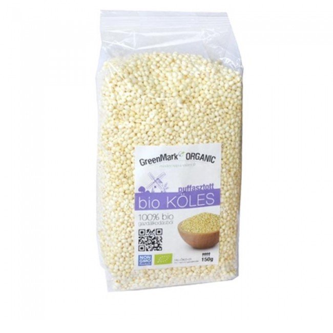 Greenmark bio puffasztott köles 150g