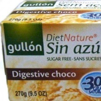 Gullón cukormentes korpás keksz étcsoki bevonattal 270g