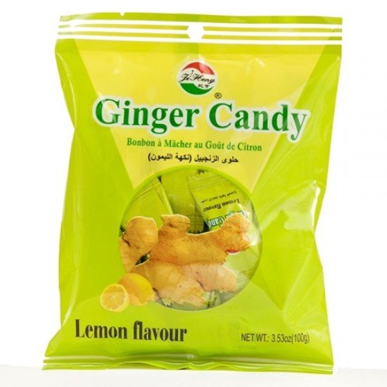 Gyömbér csemege lemon 100g