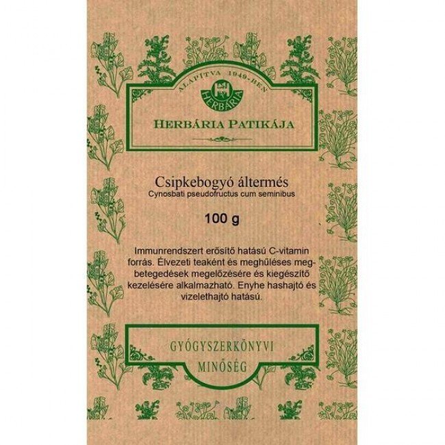 Herbária csipkebogyó áltermés egész 100g