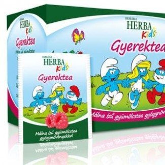 Herbária herba kids gyerektea málna 20filter