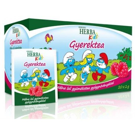 Herbária herba kids gyerektea málna 20filter