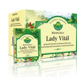 Herbária lady vitál tea filteres 20filter