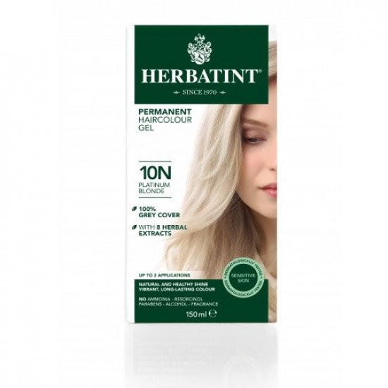 Herbatint 10n platinaszőke hajfesték 150ml