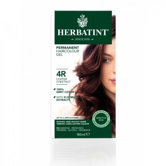Herbatint 4r réz gesztenye hajfesték 150ml Herbatint 4r réz gesztenye hajfesték 150ml