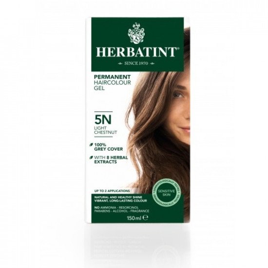 Herbatint 5n világos gesztenye hajfesték 150ml