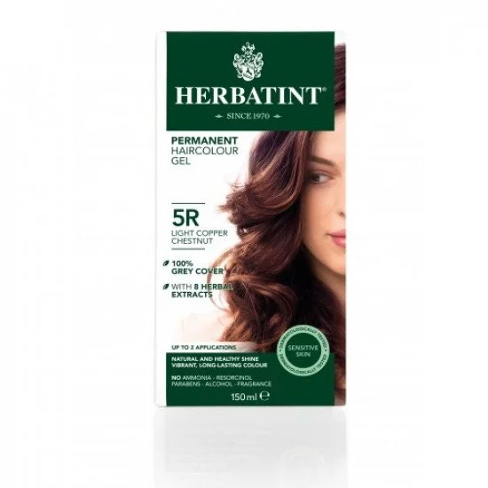 Herbatint 5r világos réz gesztenye hajfesték 150ml Herbatint 5r világos réz gesztenye hajfesték 150ml