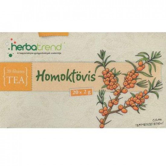 Herbatrend homoktövis tea 20 filter