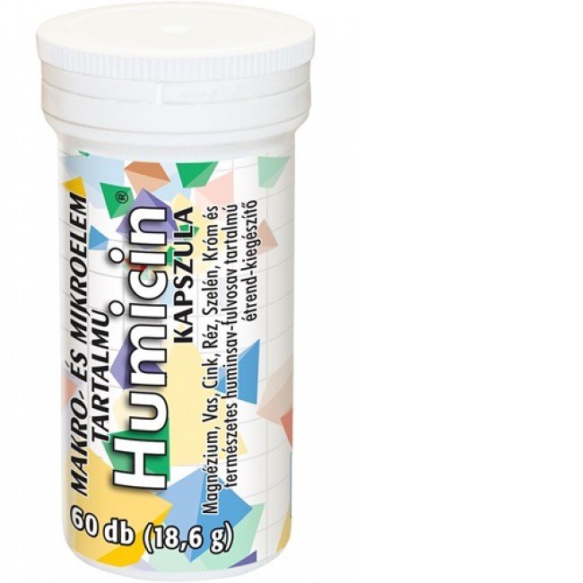 Humicin kapszula makro- és mikroelem 60db