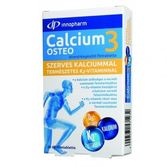 Innopharm calcium 3 osteo filmtabletta 30db Innopharm calcium 3 osteo filmtabletta 30db