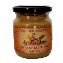 Krisnavölgyi dijoni mustár 210g