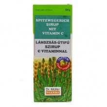 Dr.Müller Lándzsás Útifű szirup mézzel és C vitaminnal 320g