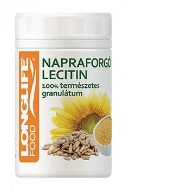 Longlife napraforgó lecitin granulátum 100g