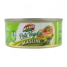Mandy növényi pástétom olivás 120g