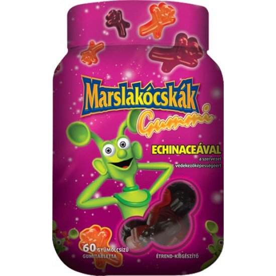 Marslakócskák gummi echinaceával 60db Marslakócskák gummi echinaceával 60db