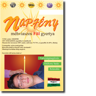 Nap-Fény fülgyertya gyerek 10db