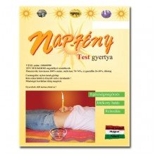 Nap-Fény testgyertya kamilla 10db