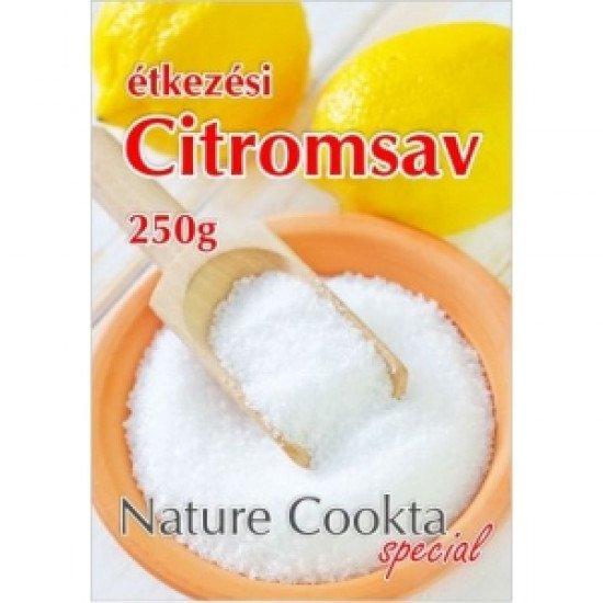 Nature cookta étkezési citromsav 250g