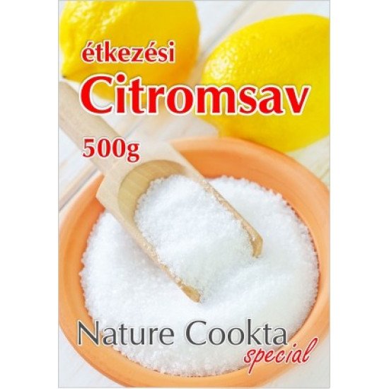 Nature cookta étkezési citromsav 500g