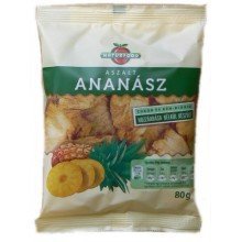 Naturfood aszalt ananász cukor nélkül 80g 