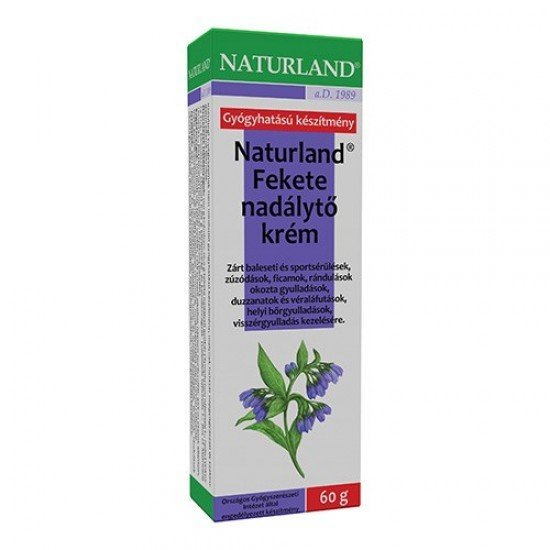 Naturland feketenadálytő krém 60g