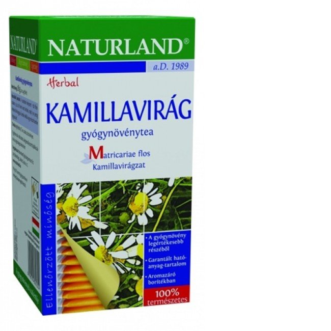 Naturland kamilla tea 20x1,6g 32g Naturland kamilla tea 20x1,6g 32g