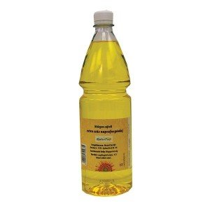 Naturpiac hidegen sajtolt napraforgó olaj extra szűz 1000ml