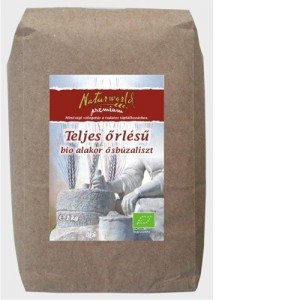 Naturwheat bio alakor teljes kiőrlésű ősbúzaliszt 1000g